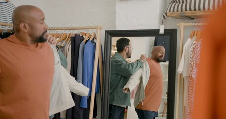 Salesperson helping Customer in Clothing Boutique
