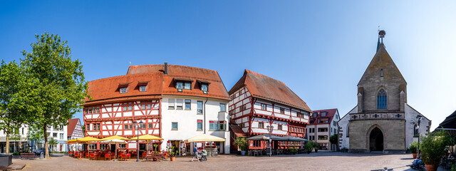 Altstadt, Bad Saulgau, Deutschland 