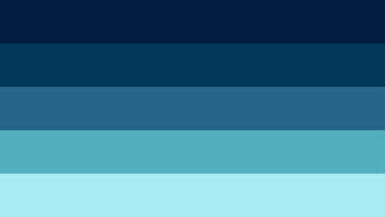 Background with horizontal stripes in different shades of blue, organized in a gradient from darkest to lightest.
