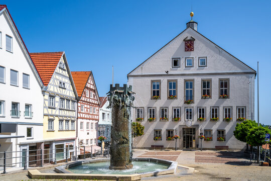 Altstadt, Hechingen, Deutschland 