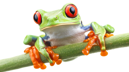 red eyed tree frog