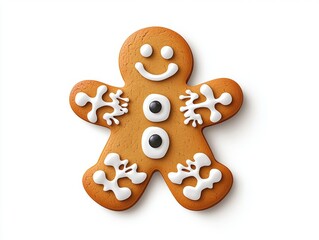 Festive Gingerbread Man Cookie
