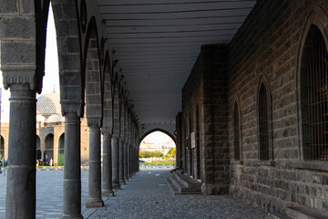 Saudi - Arabia 1 October 2024. Former train station of Hejaz railway in Medina city. Ottoman monument in Medina