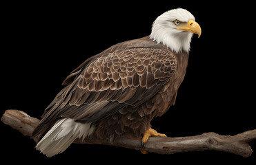 Obraz premium a bald eagle catching fish in the lake, with the beautiful scenery of british columbia