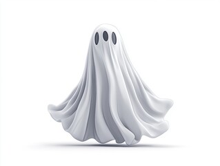 Ghostly figure in white sheet