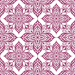 simple seamless abstract purple and white pattern, texture