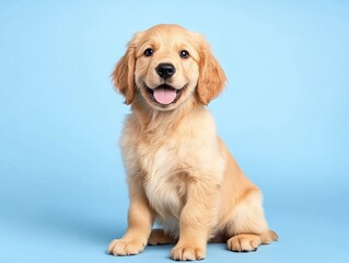 Golden Retriever Puppy Portrait