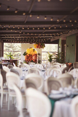 Envisioning celebrations amidst verdant settings, tables adorned with elegance and an exuberance of...