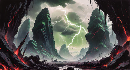 Thunder Rift of the Scarlet Vault