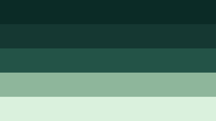 Abstract image with horizontal stripes in different shades of green, ranging from dark green to light green.