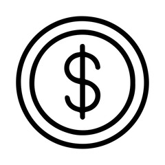 coin icon vector on white background
Vector icon on white background travel