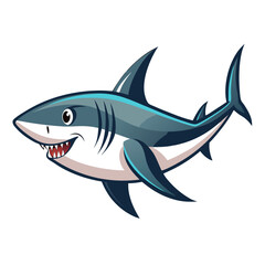 Shortfin Mako Silhouette