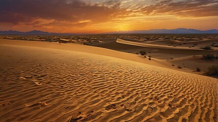 sand dunes in the desert
