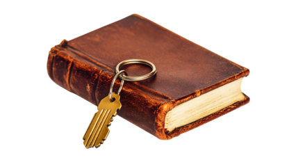 key on the book