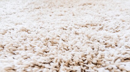 Beige carpet texture close up
