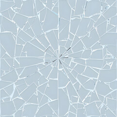 Obraz premium Vidrio Roto Realista