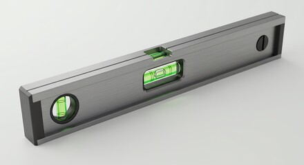 Gray spirit level image