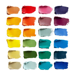 Palette of Possibilities: A vibrant and diverse palette showcasing a spectrum of colors, perfect for artists and designers seeking inspiration and creative exploration.