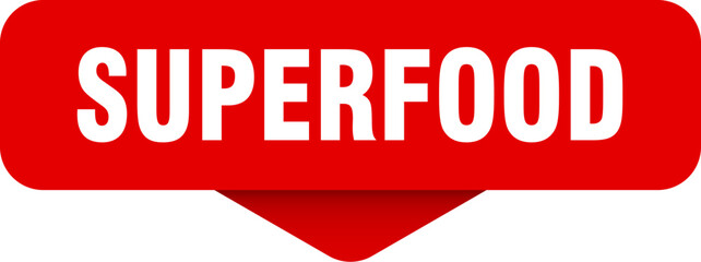 superfood sticker. superfood sign on transparent background