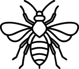 bee line art 