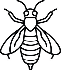bee line art 