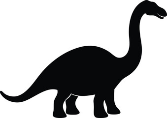 brontosaurus silhouette
