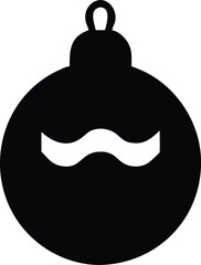 christmas ornament silhouette