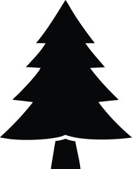 christmas tree silhouette.eps