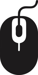 computer mouse silhouette
