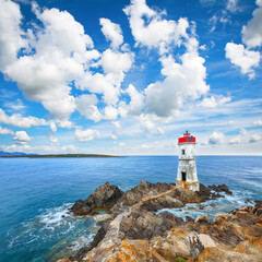 Unbelivable view of Capo Ferro Lighthouse.
