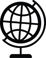 globe silhouette 