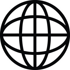 globe silhouette 