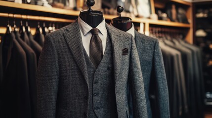 Gray Suit Elegance: Tailored Menswear for Sophisticated Style
