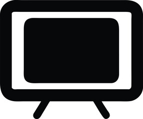 television silhouette