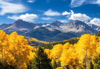 autumn in the mountains