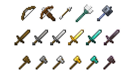 Minecraft Combat Items