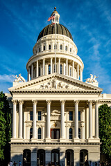 California State Capitol Building at evening
