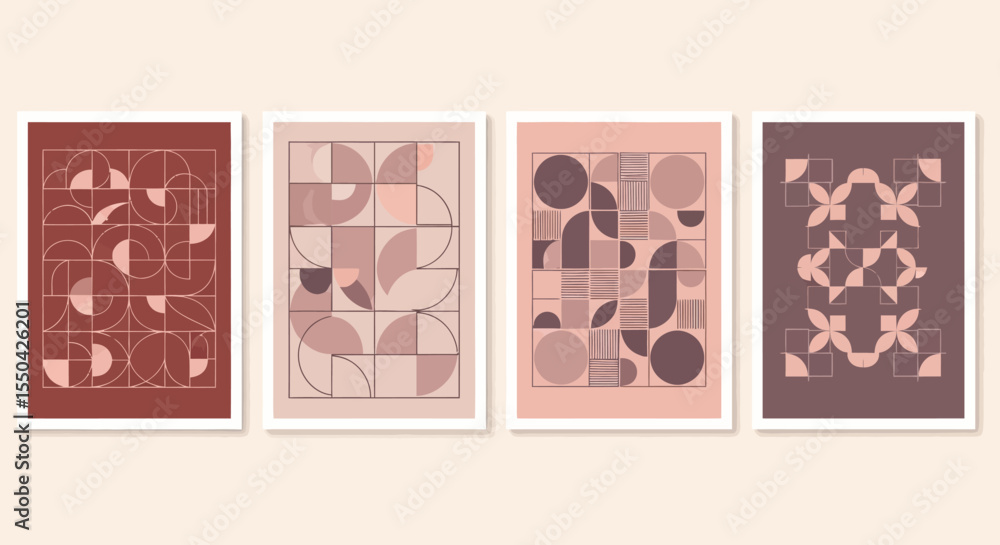 Poster hand-drawn doodle elements seamless patterns & shapes for design projects
