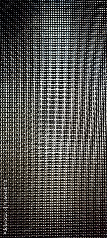 Poster Cut Glass Texture Creating a Dynamic Pattern Under Soft Light in an Indoor Environment