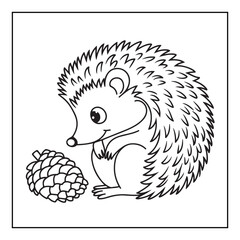 Bold & Easy Cozy winter coloring book pages, line art vector illustration, black and white designs, coloring book for all ages, coloring pages, winter, Whimsical illustration 