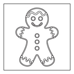 Bold & Easy Cute Christmas coloring book pages, line art, victor illustration, christmas, black and white designs, bold & easy coloring book, bold & easy coloring pages