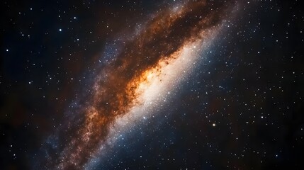 Cosmic Nebula Swirl Starry Night Space Galaxy