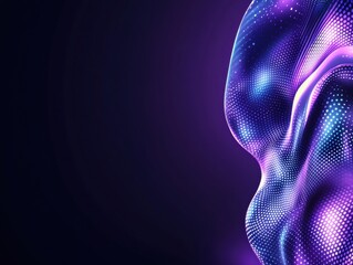 Naklejka premium Abstract Digital Wave