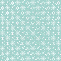 elegant seamless winter pattern