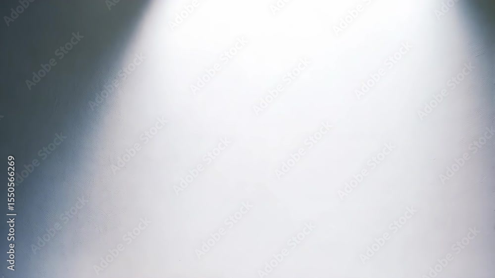 Poster abstract texture of a neutral white painted wall with light and shadows creating smooth gradient wit