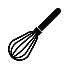 Whisk Icon Outline Vector Illustration
