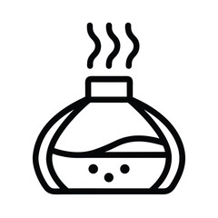 Aroma Diffuser Icon Outline Vector Illustration