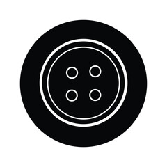 Button Icon Outline Vector Illustration