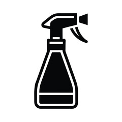 Cleaning Spray Icon Outline Vector Illustration
