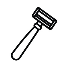 Razor Icon Outline Vector Illustration